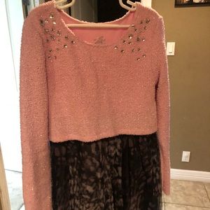 Justice Pink Tunic Dress